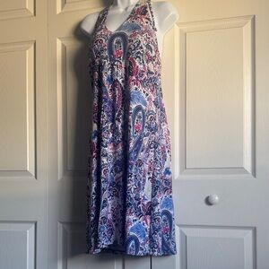Tommy Bahama Multicolor Paisley Halter Dress
